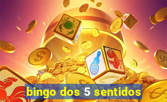 bingo dos 5 sentidos